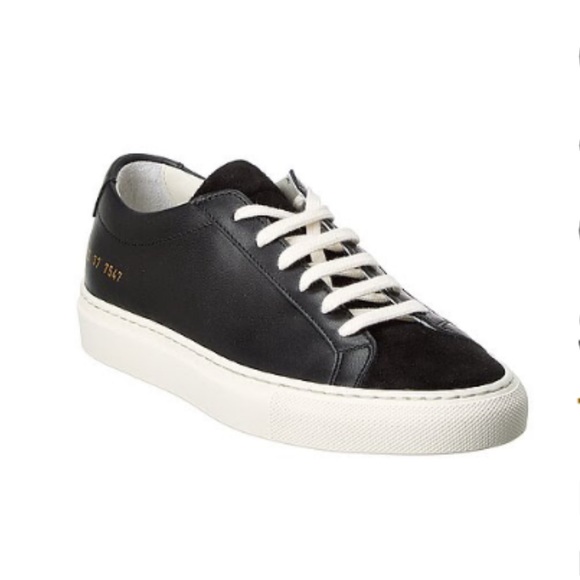 Common Projects Achilles leather & suede FREE SHIPPING like new 🖤 - Picture 1 of 6